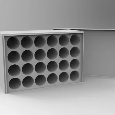 Hộp đựng đạn shotgun 12 gauge cho 24 viên đạn