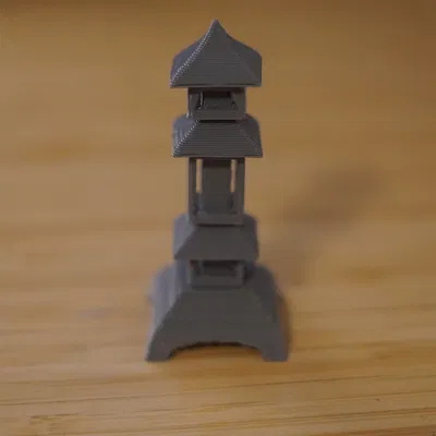 Nơi thờ Zen vườn mô-đun nhỏ gọn