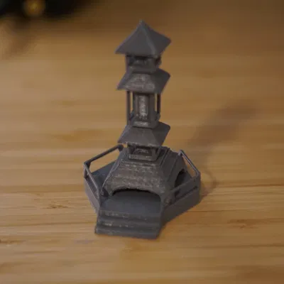 Nơi thờ Zen vườn mô-đun nhỏ gọn