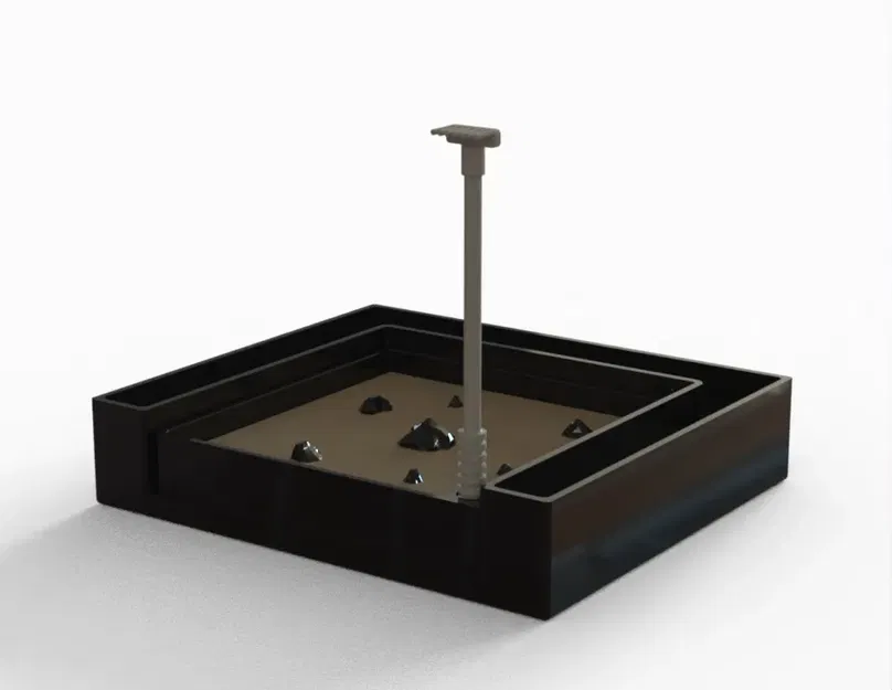 Vườn thiền mini với chậu rêu cho bàn làm việc - Image 1