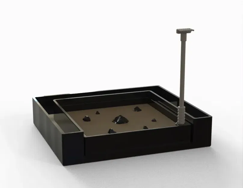 Vườn thiền mini với chậu rêu cho bàn làm việc - Image 2