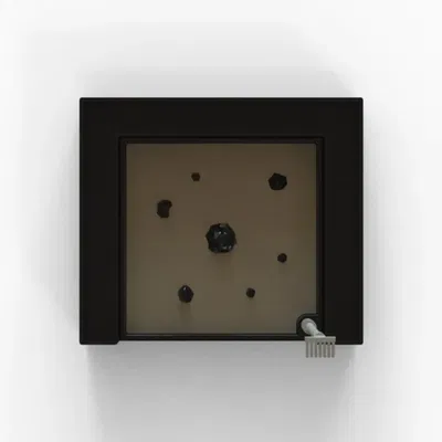 Vườn thiền mini với chậu rêu cho bàn làm việc