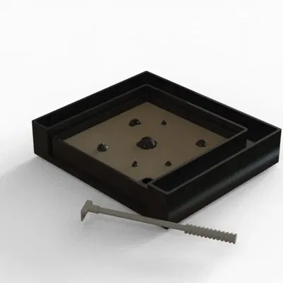 Vườn thiền mini với chậu rêu cho bàn làm việc