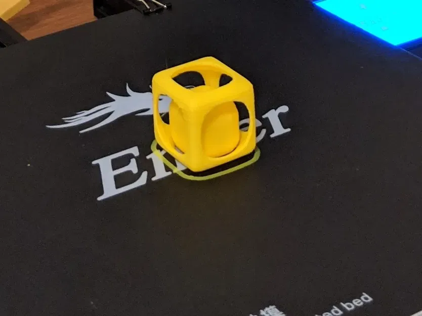 Mô hình Khối Cầu Không Tưởng Trong Lồng - Image 1