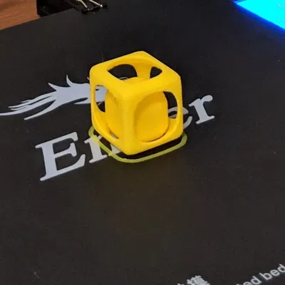 Mô hình Khối Cầu Không Tưởng Trong Lồng