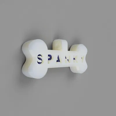 Thẻ Tên Cho Chó Cỡ Lớn