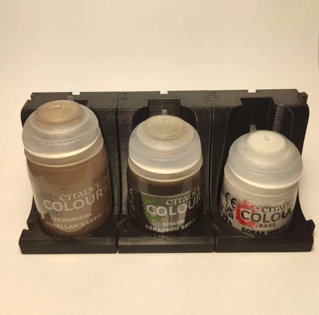 Giá đỡ sơn modular cho chai Citadel Colour 12ml, 18ml, 24ml - Image 1