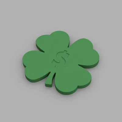 Dụng Cụ Cào Vé Số Cỏ 4 Lá May Mắn