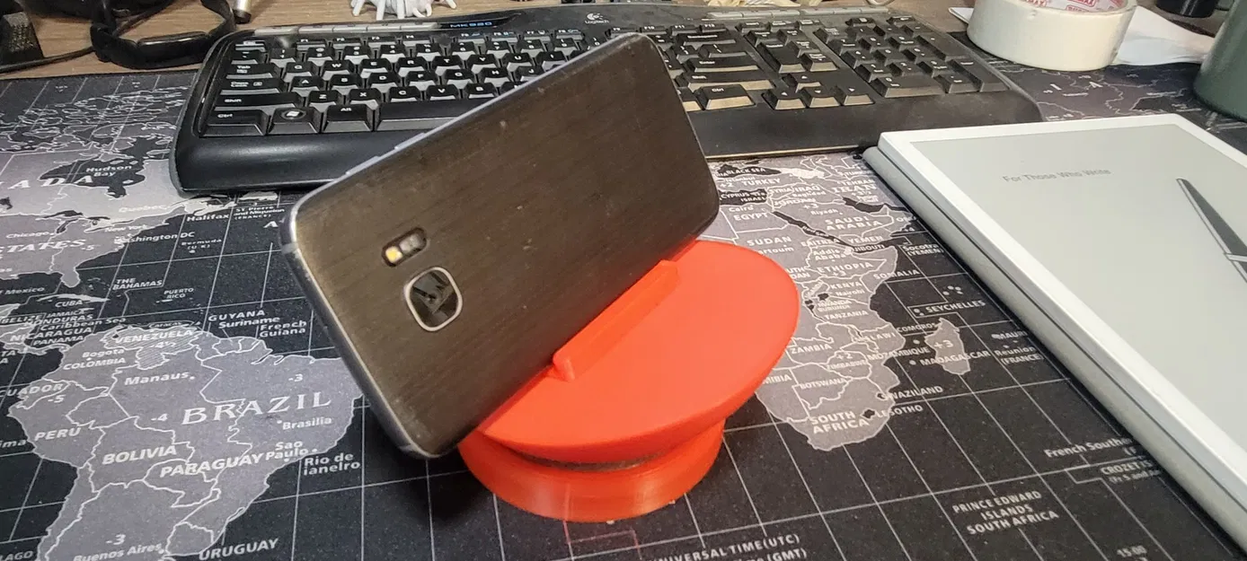 Bệ đỡ điện thoại đơn giản (Bản sao Thiết kế của Matthias Wandel) - Image 1