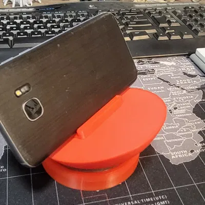 Bệ đỡ điện thoại đơn giản (Bản sao Thiết kế của Matthias Wandel)