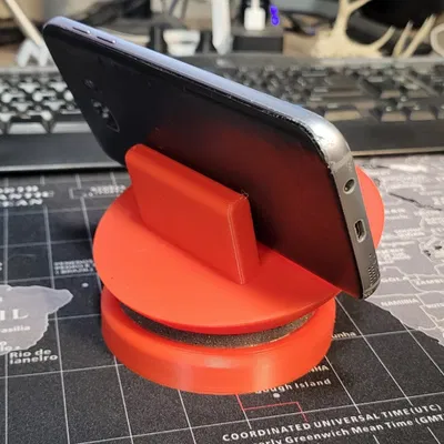 Bệ đỡ điện thoại đơn giản (Bản sao Thiết kế của Matthias Wandel)