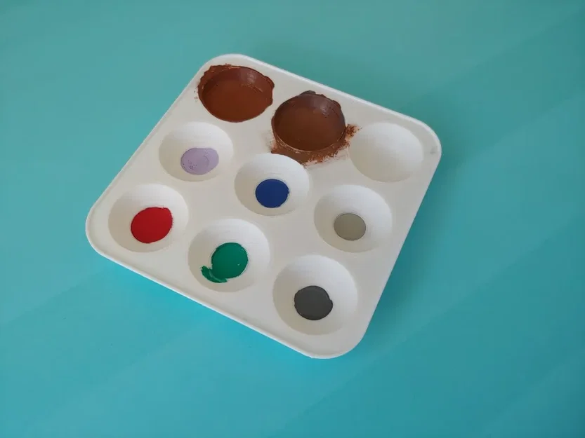 Square Paint Palette - Image 1