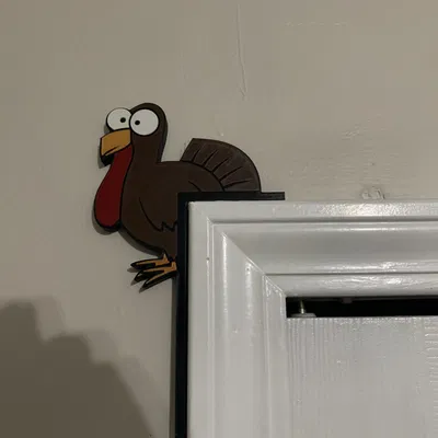 Miếng Trang Trí Cửa MMU Hình Gà Tây