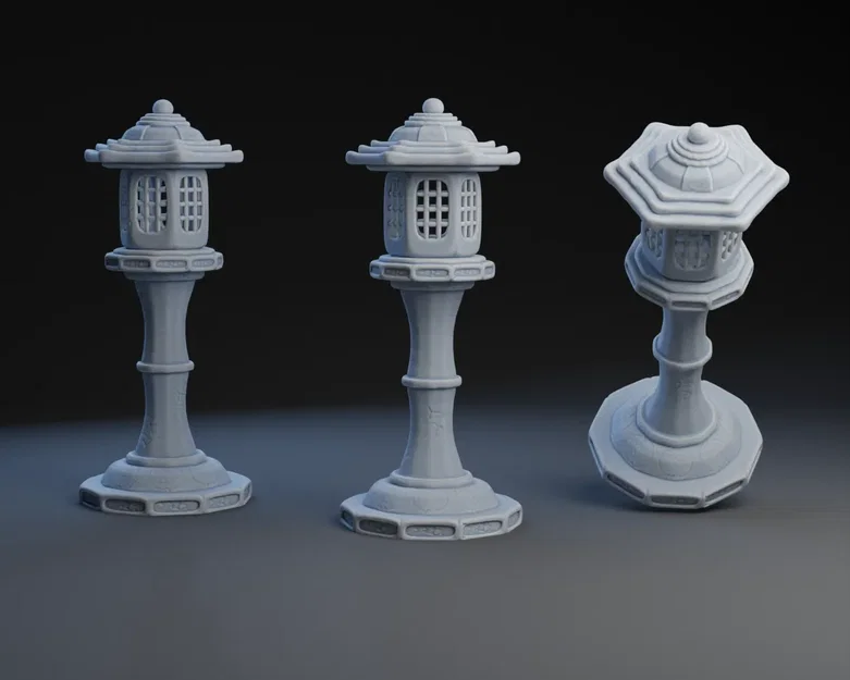 Zen Garden Lamp - Image 1