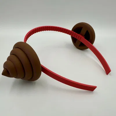 Băng đô 'Poop' phiên bản độc lạ