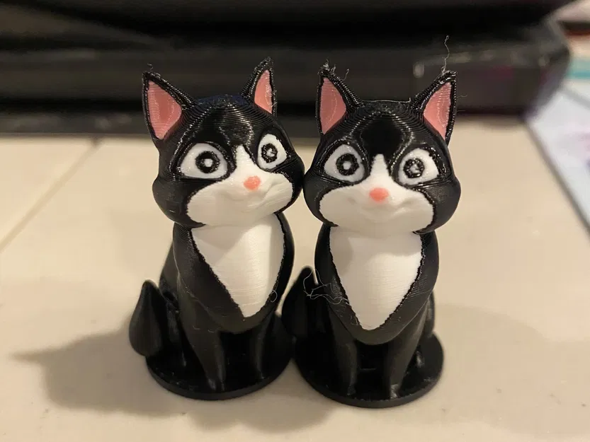 Mô hình Mèo có đế (Bambu Đa sắc) - Image 2