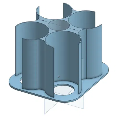 Giá Đựng Dĩa Petri 90mm