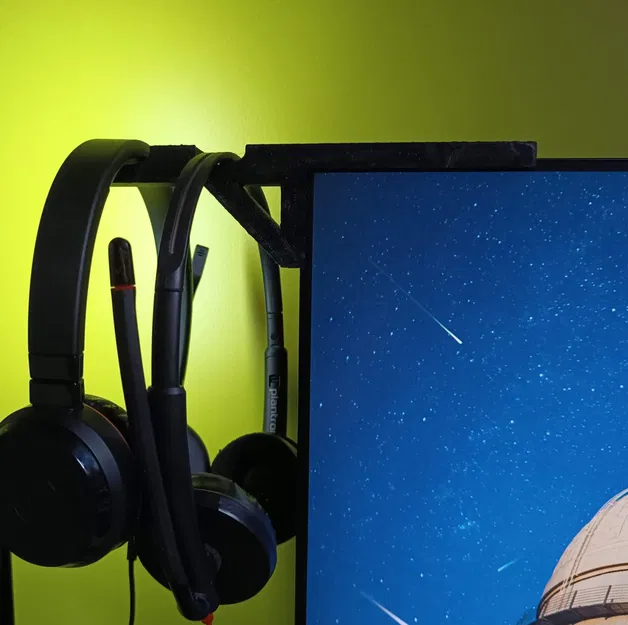 Headphone support for PC monitor - Image 1