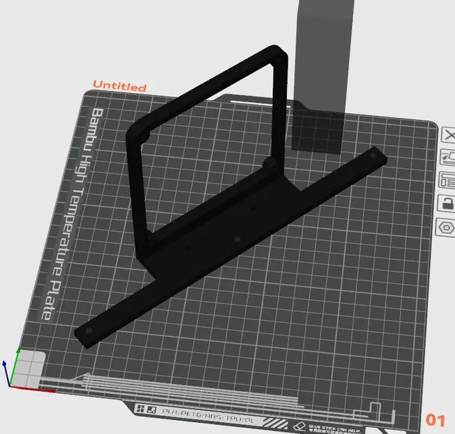 Giá Đỡ Tản Nhiệt VzBot VZ235 120mm - Image 1