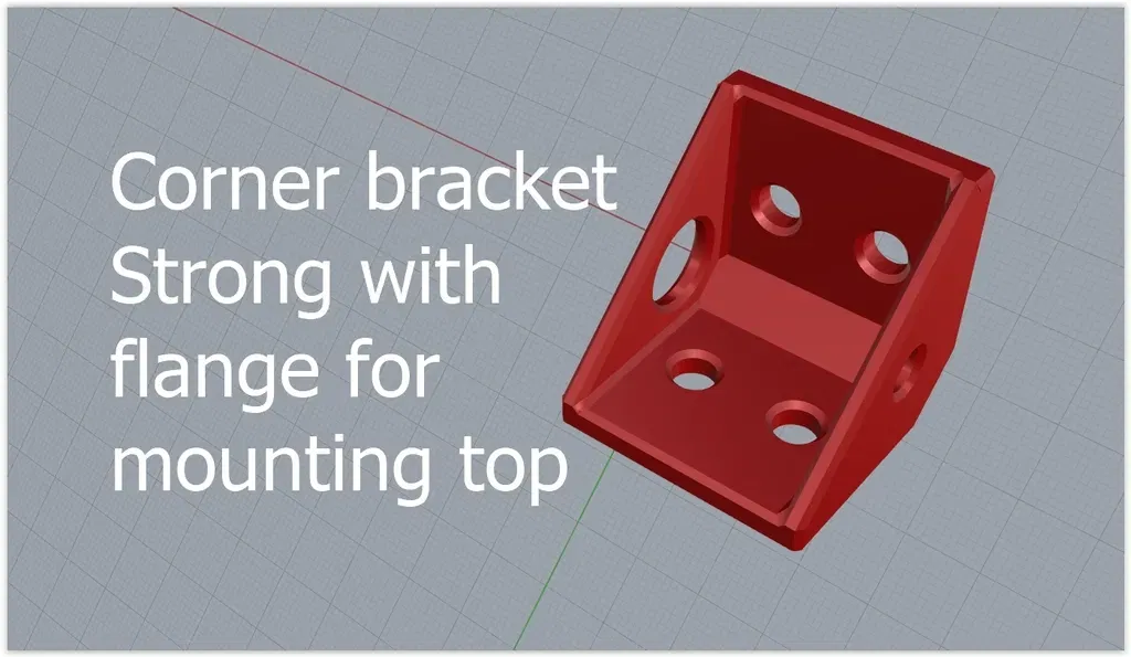 Góc Nối Tủ Chắc Chắn Có Lỗ Gắn Phía Trên - Image 1