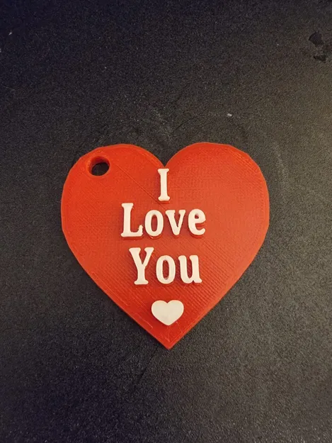 Móc Khóa Trái Tim "I Love You" - Image 1