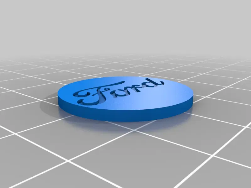 Móc Khóa Xe Đẩy FORD 1 Euro - Image 1