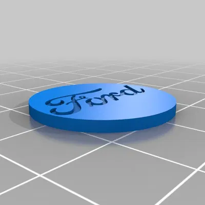 Móc Khóa Xe Đẩy FORD 1 Euro