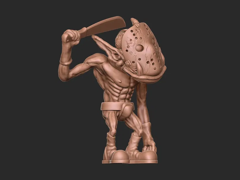 Vogland Orc Friday 13th miniature - Image 2