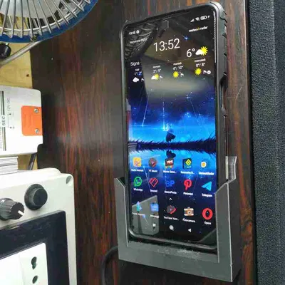 Chân đế treo tường cho điện thoại thông minh có sạc USB và dữ liệu