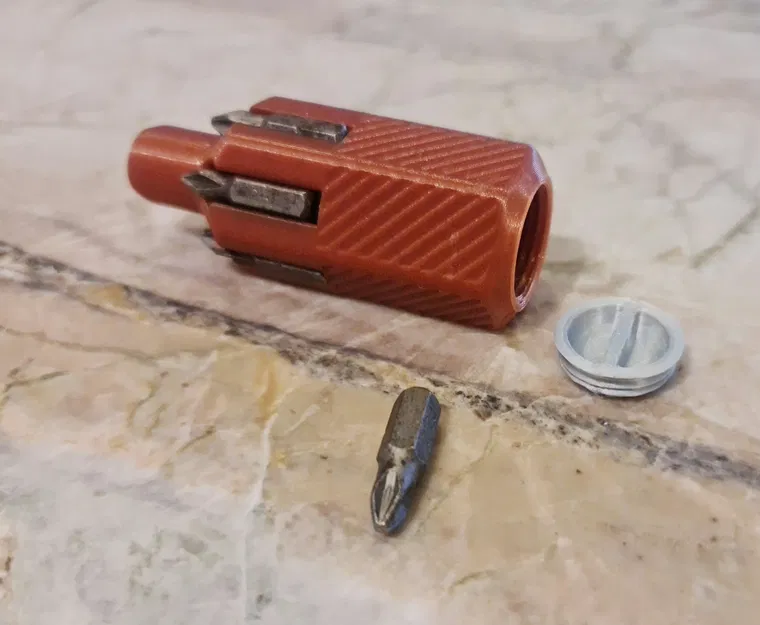 Tua vít mini 1/4" có chỗ chứa đầu vít - Image 1