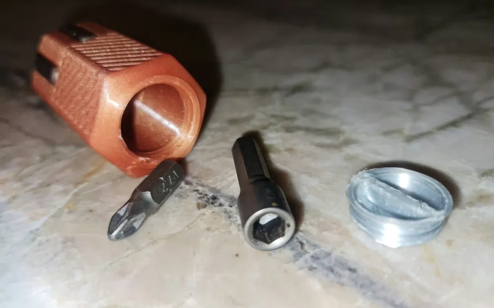 Tua vít mini 1/4" có chỗ chứa đầu vít - Image 7