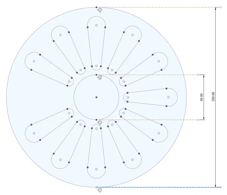Bộ chuyển đổi cuộn giấy cho Bambulab AMS bởi JuroH - Image 3