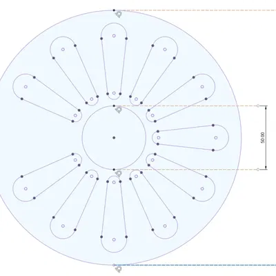 Bộ chuyển đổi cuộn giấy cho Bambulab AMS bởi JuroH