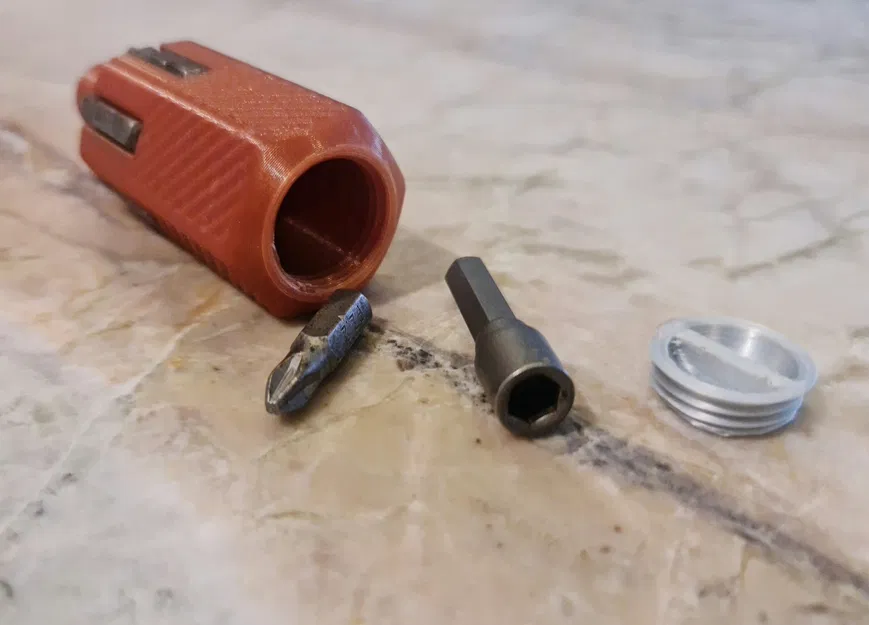 Tua vít mini 1/4" có chỗ chứa đầu vít - Image 8