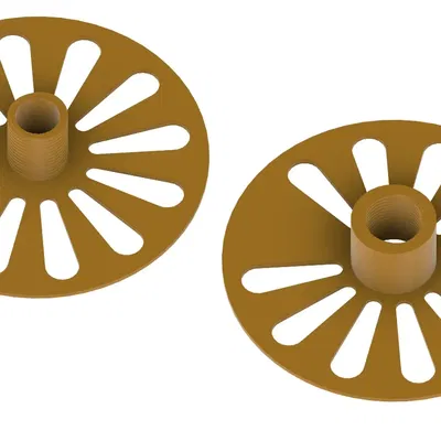 Bộ chuyển đổi cuộn giấy cho Bambulab AMS bởi JuroH