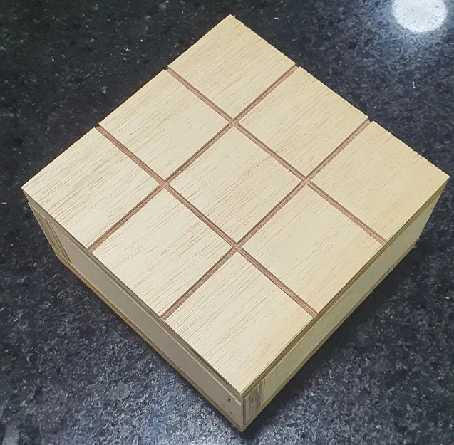 Ly Bắn Tết Xoay Ly "Tic Tac Toe Shot Glass" - Image 5