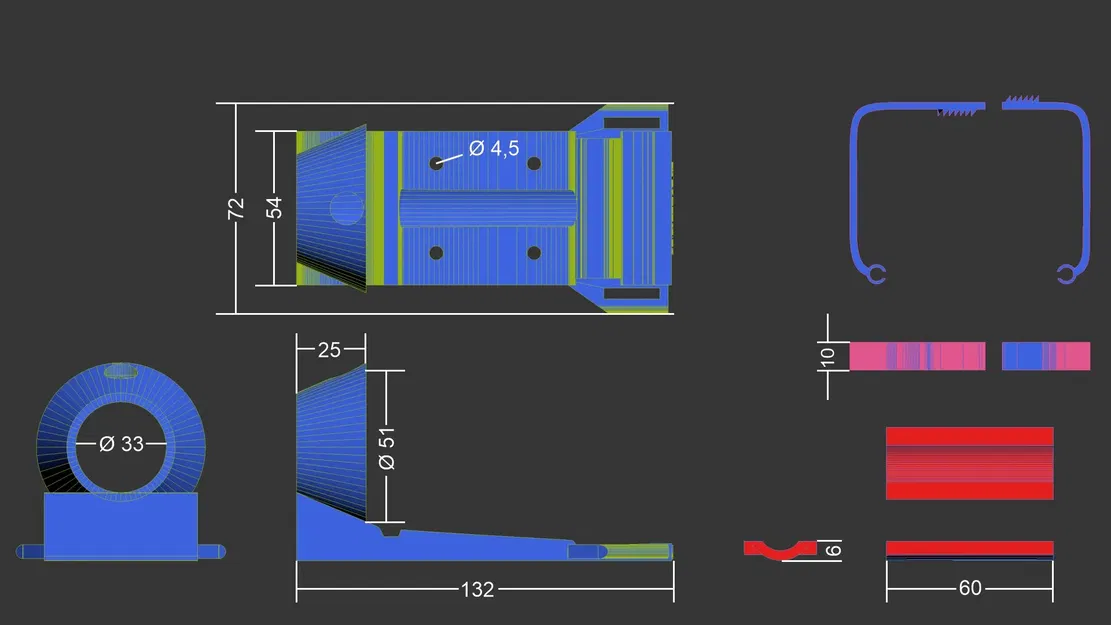 Giá treo Dremel 4000 gắn tường - Image 12