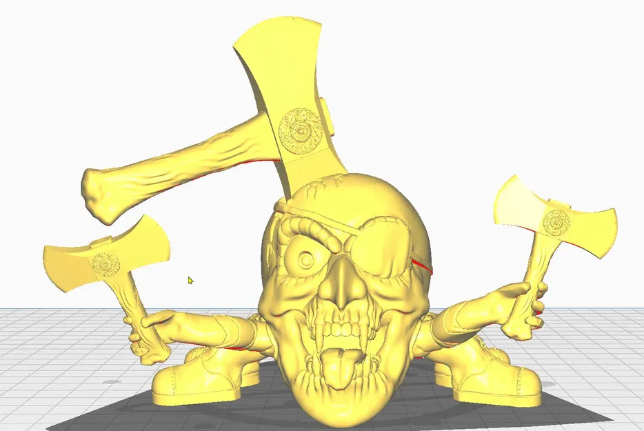 Mô hình Đầu Lâu Điên Loạn - Image 1