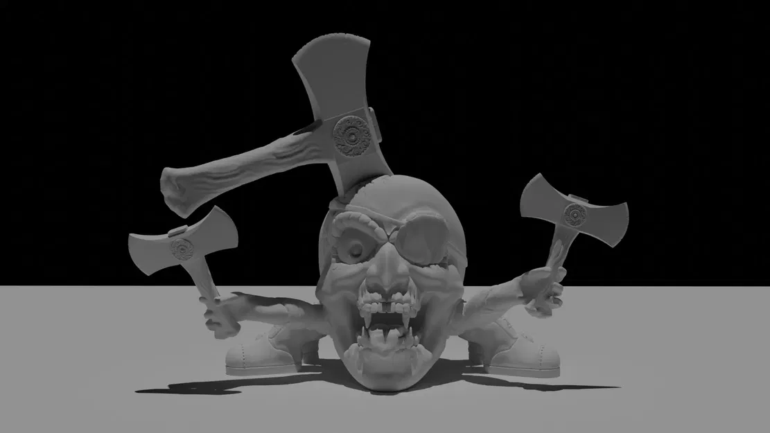 Mô hình Đầu Lâu Điên Loạn - Image 3