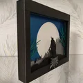 Tấm nền "The Witcher" cho hộp ánh sáng và bóng tối - Thumbnail 6