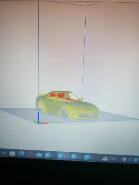 Thân Xe Mini-Z RX7 Rocket Bunnies - Image 1