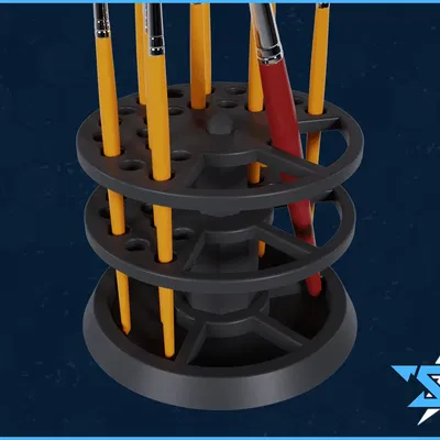 Giá Cắm Cọ Vẽ