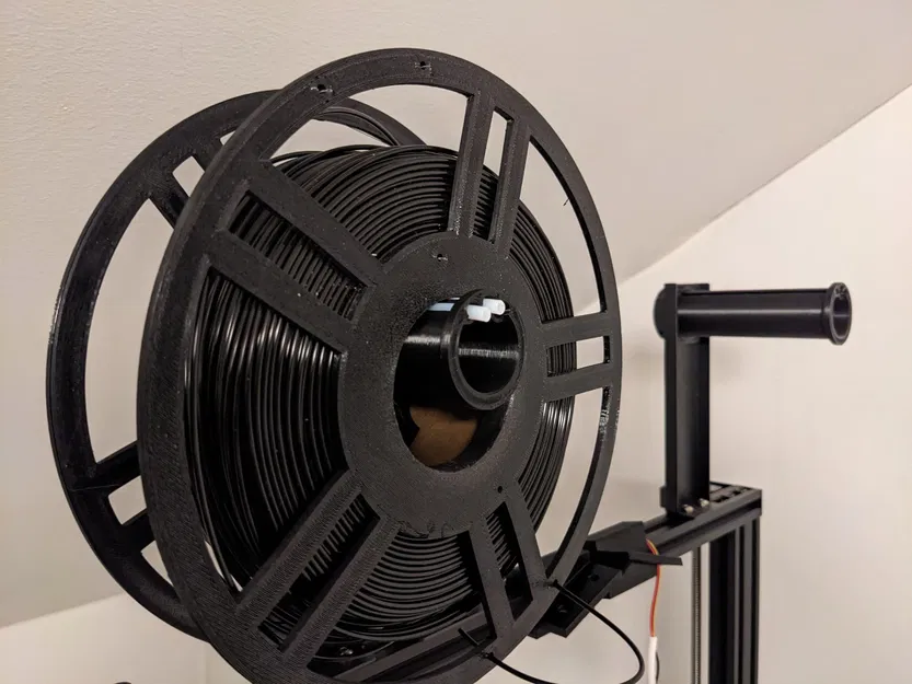 Trục giữ filament Sovol có khe cắm ống PTFE - Image 1