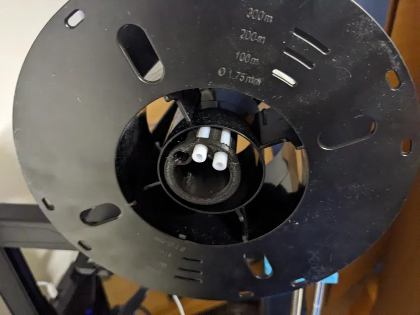 Trục giữ filament Sovol có khe cắm ống PTFE - Image 2