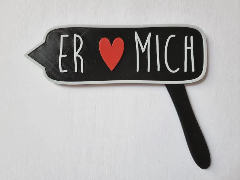 Đạo cụ Chụp ảnh - Er liebt mich - Image 1