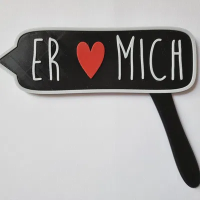 Đạo cụ Chụp ảnh - Er liebt mich