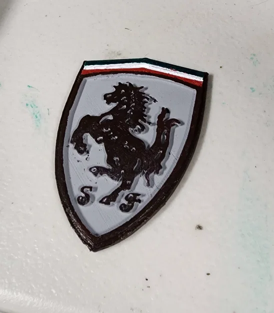 Ferrari Car Emblem - Image 2