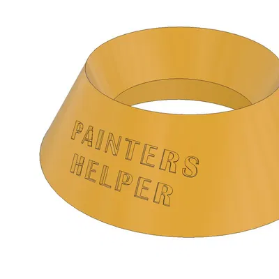 Chân Đế Giữ Vật Tròn Để Sơn