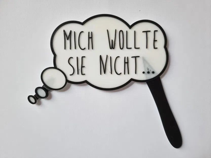 Photobooth Props - Mich wollte sie nicht - Image 1