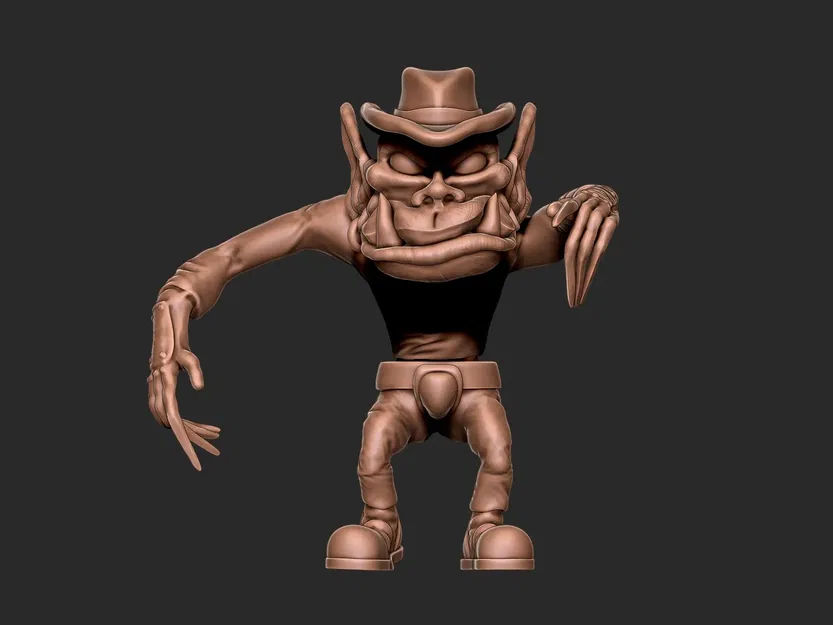 Mô hình Vogland Orc Freddy Krueger Fan miniature - Image 1